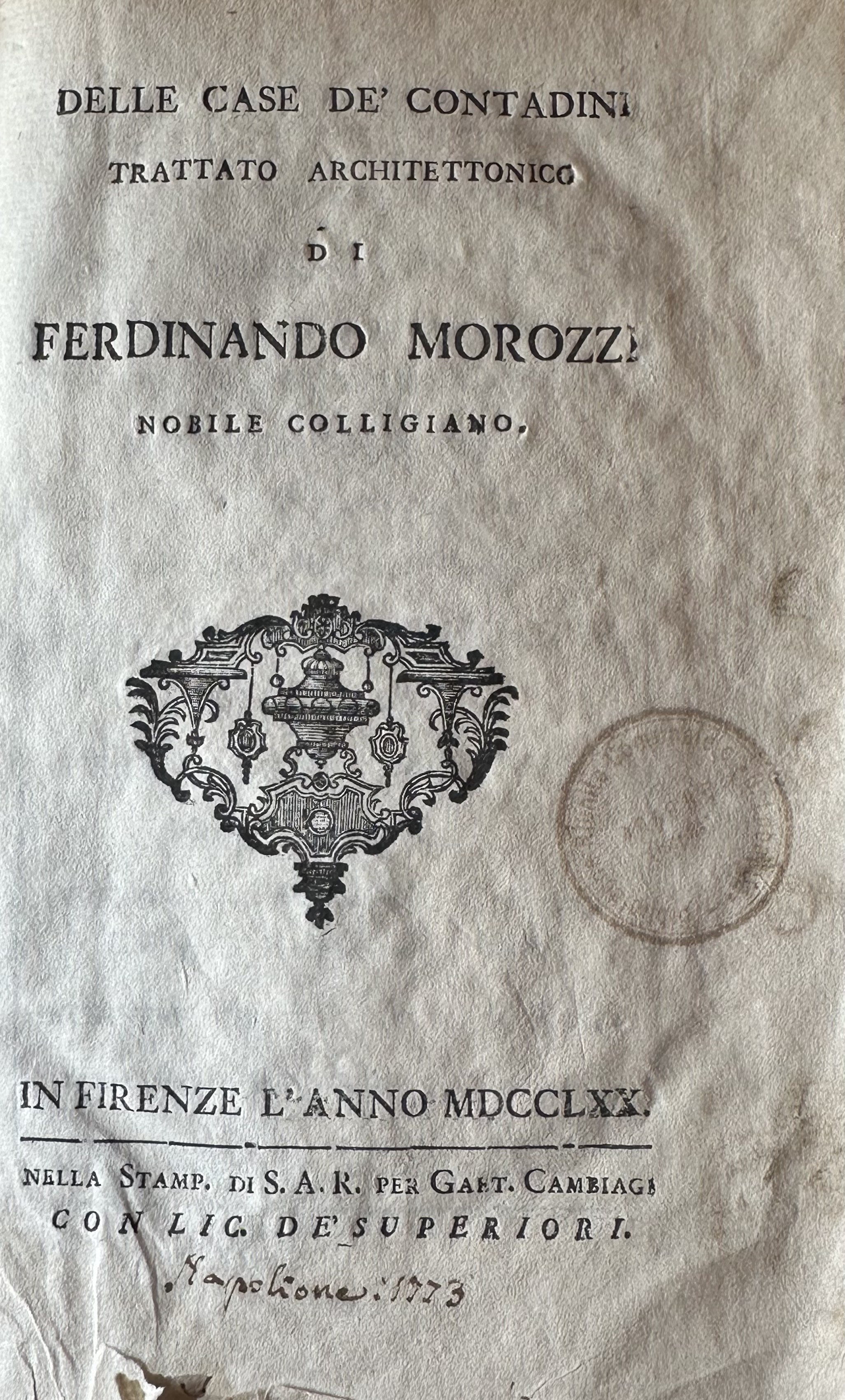Delle Case De’ Contadini