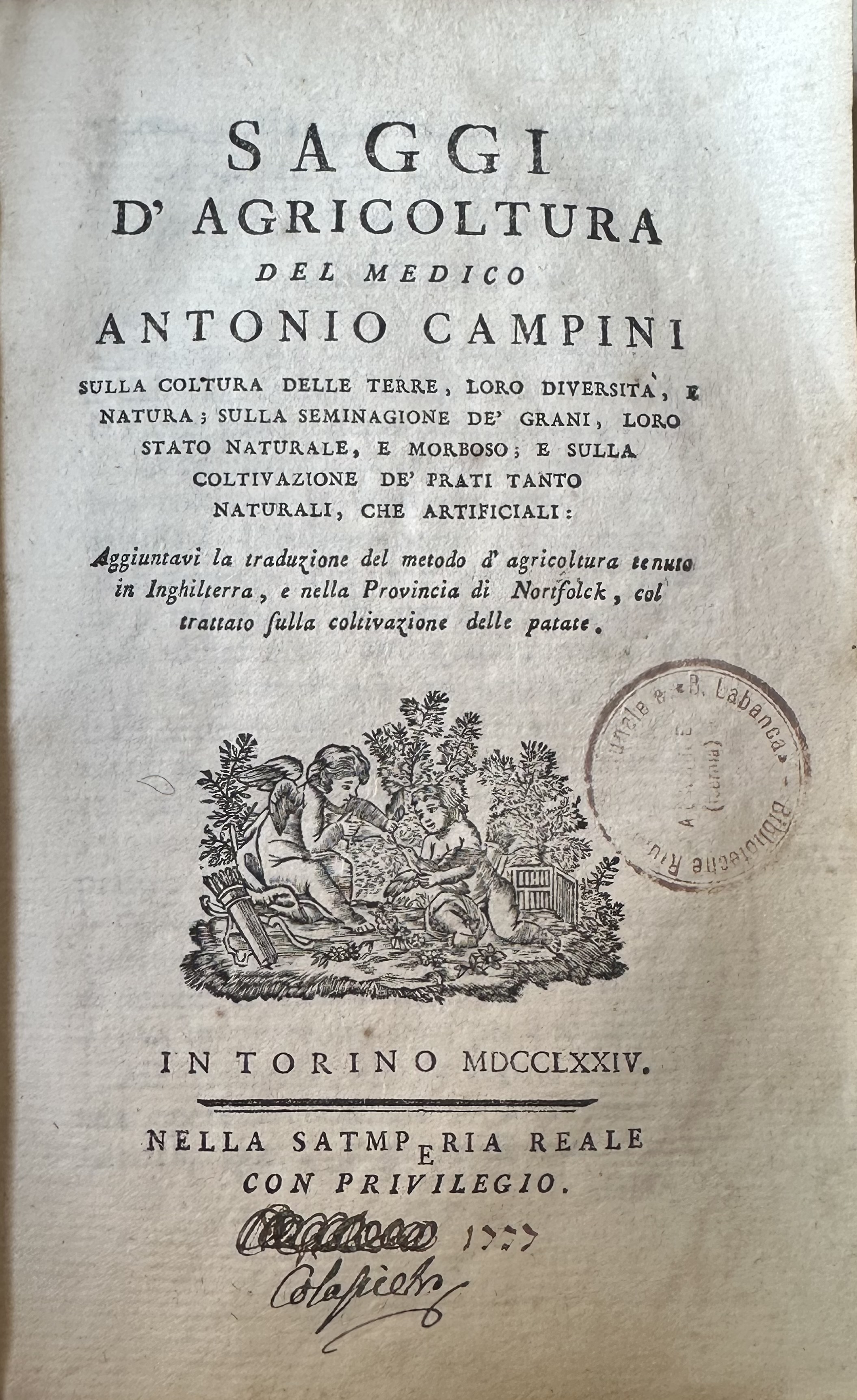 Saggi D’Agricoltura