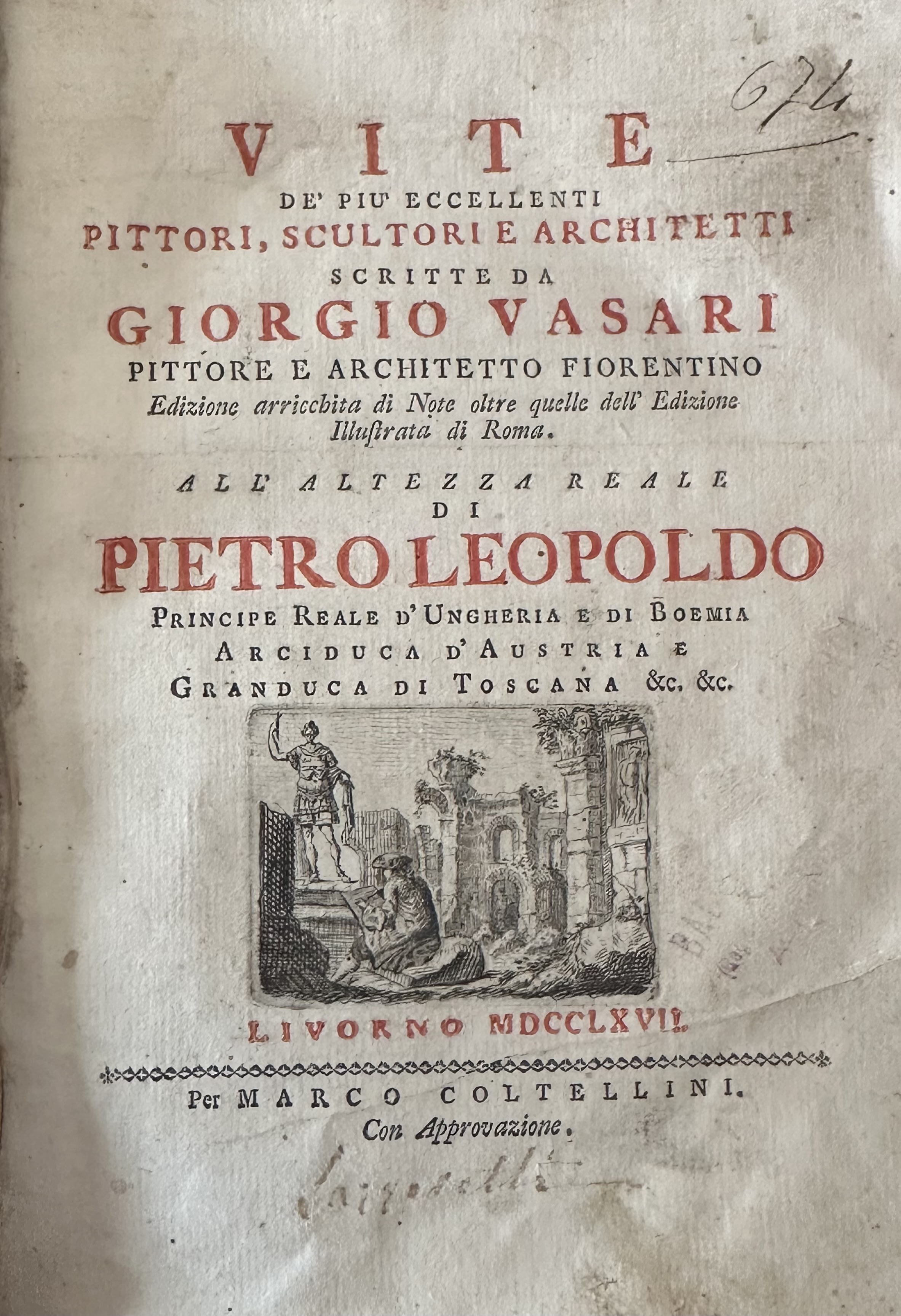 Vite De’ Più Eccellenti Pittori, Scultori E Architetti