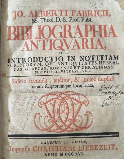 Bibliographia Antiquaria