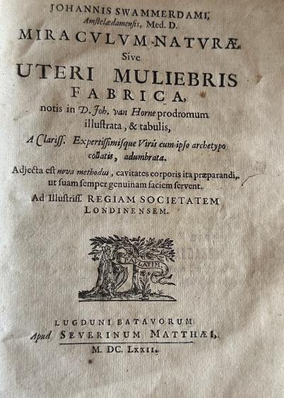 Miraculum Naturae Sive Uteri Muliebris Fabrica